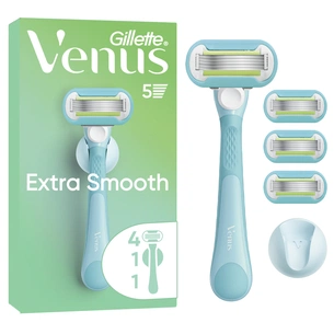 Бритва Gillette Venus Extra Smooth з 4 змінними картриджами + гачок для бритви (8700216969956) зображення 1