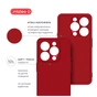 Чохол до мобільного телефона Intaleo SoftShell Apple iPhone 16 Pro Red (1283126609299) - зменшене зображення 5