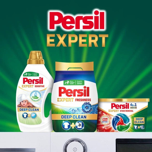 Пральний порошок Persil Expert Deep Clean Автомат Свіжість від Silan 8.1 кг (9000101806618) - зображення 6
