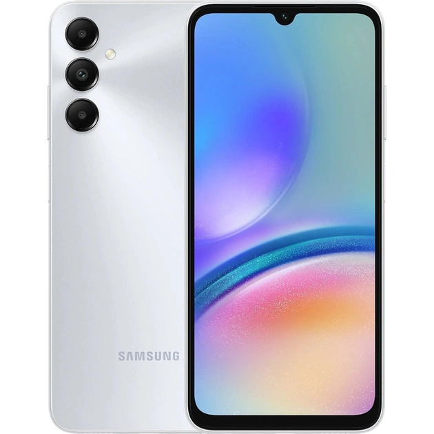 Мобільний телефон Samsung Galaxy A05s 4/128Gb Silver (SM-A057GZSVEUC) - зображення 1