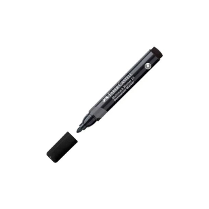 Маркер Faber-Castell перманентний Multimark Winner 23, колір чорний (32839) зображення 1