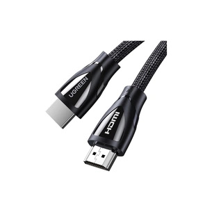 Кабель мультимедійний HDMI M to HDMI M 2.0m braided HD140 black UGREEN (80403) зображення 1