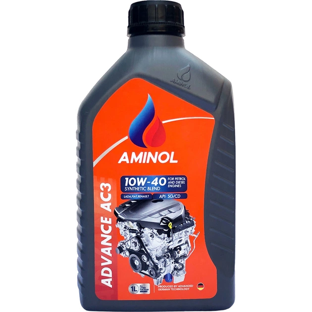 Моторное масло Aminol Advance AC3 10W40 1л (AM164949) - изображение 1