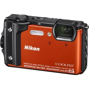 Цифровий фотоапарат Nikon Coolpix W300 Orange (VQA071E1) зображення 1
