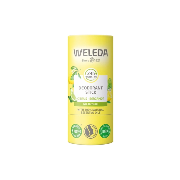 Дезодорант Weleda Із лимоном та бергамотом 50 г (3596200069048) - зображення 1