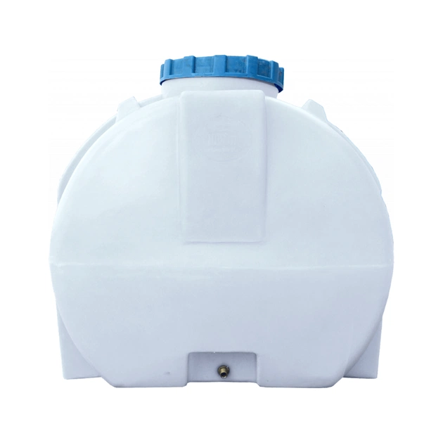 Ємність для води Пласт Бак горизонтальна харчова 1000 л біла (1312) - picture 2