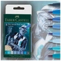 Лайнер Faber-Castell набор капиллярных ручек кисточек PITT Artist Pens Brush The Blues, 8 цветов (32113) - уменьшенное изображение 5