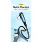 Дата кабель USB 2.0 AM to USB-C 2.0m 100W 90° corner blue Essager (EXCWT7A-CGA03-P) - уменьшенное изображение 2