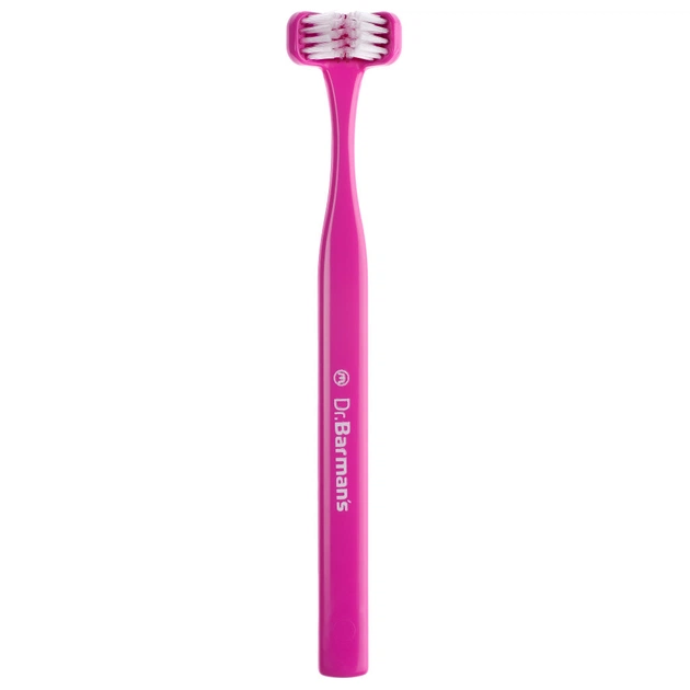 Дитяча зубна щітка Dr. Barman's Superbrush Dentaco AG 9603210000 рожева (8.121/3) - зображення 1