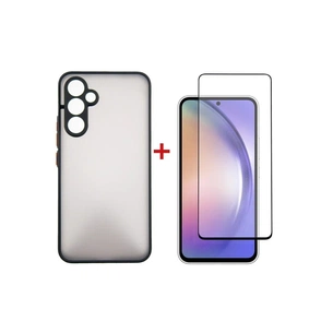 Чохол до мобільного телефона Dengos Kit for Samsung Galaxy A54 case + glass (Black) (DG-KM-26) зображення 1