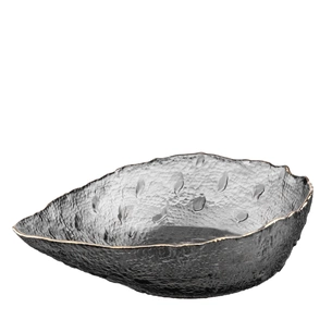 Салатник Ardesto Leaf 17.5см, скло, сірий (AR5010) зображення 1