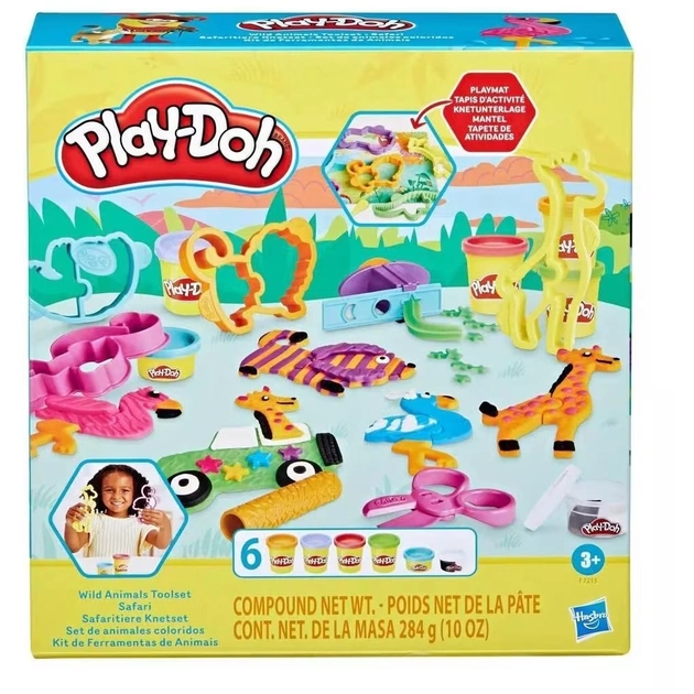 Набор для творчества Hasbro Play-Doh Сафарі (F7213) - изображение 1