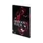 Книга записная Axent Maroon fleur А5, 96 листов, клетка, твердая обложка (8459-1-A) - уменьшенное изображение 2
