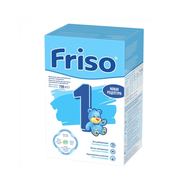 Дитяча суміш Friso 1 LockNutri з 0 до 6 міс. 700гр (8716200722599) - изображение 1