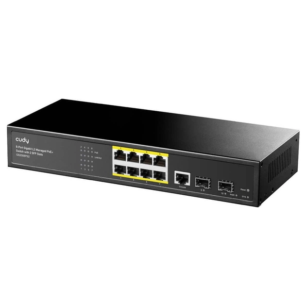 Коммутатор сетевой Cudy GS2008PS2 - изображение 1