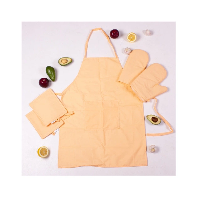 Фартух MirSon Набір 13-1027 Colombo бязь дві прихватки + дві рукавички-прихватки + фартух (2200006752790) - picture 2
