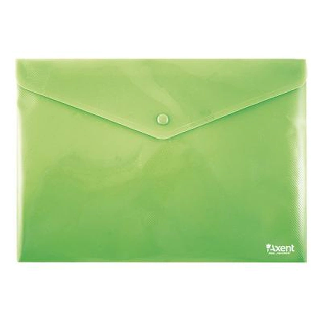Папка - конверт Axent А4, textured plastic, green (1412-25-А) - изображение 1
