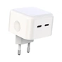Зарядний пристрій XO L102 2xUSB-C PD35W White (L102.white) - зменшене зображення 1