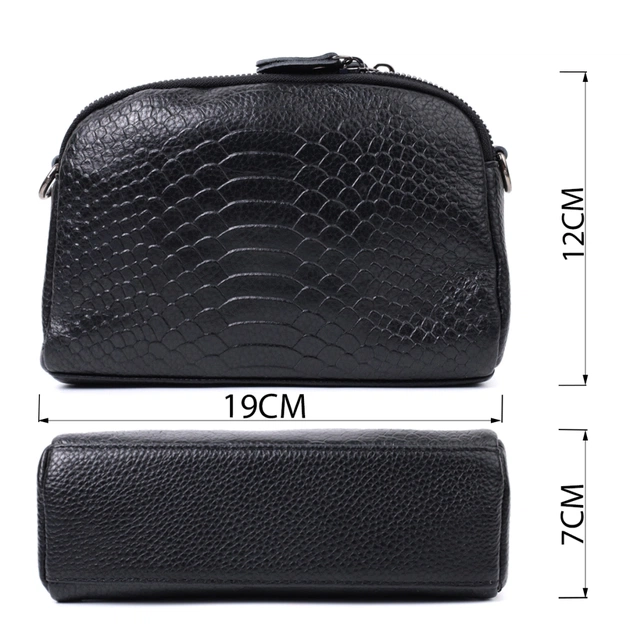 Сумка Vintage З натуральної шкіри Чорна (22799) - зображення 3