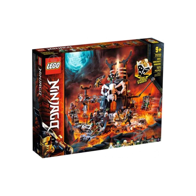 Конструктор LEGO NinjaGo Підземелля чаклуна-скелета 1171 деталь (71722) - изображение 1