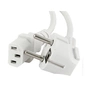 Кабель живлення C13 1.8m white Cablexpert (PC-186W-VDE) - preview 1