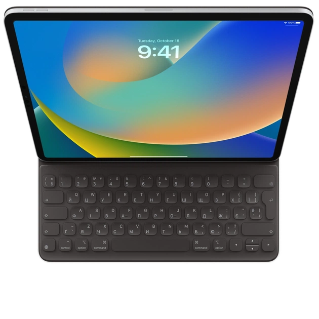 Чохол до планшета Apple Smart Keyboard Folio for 12.9-inch iPad Pro (5th generation) - Ukrainian, Model A2039 (MXNL2UA/A) - зображення 1