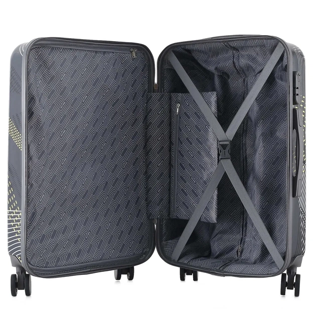 Чемодан Semi Line Pattern 24" M Back (T5651-2) - изображение 6