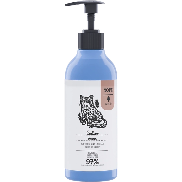 Гель для душу Yope Cedar Tree, Juniper and Chilli 400 мл (5903760202064) - зображення 1