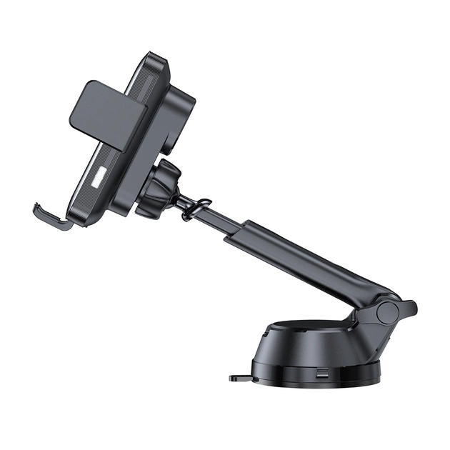 Універсальний автотримач ColorWay AutoSense Car Wireless Charger 2 (Dashboard+Air Vent) 15W (CW-CHAW040Q-BK) - picture 7