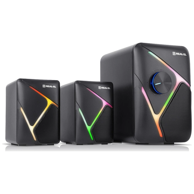 Акустична система REAL-EL M-320 Black (EL121300014) - picture 5