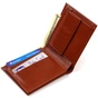 Гаманець Canpellini З натуральної шкіри Коричневе (21780) - зменшене зображення 5