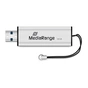 USB флеш накопичувач Mediarange 128GB Black/Silver USB 3.0 (MR918) - зменшене зображення 3