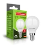 Лампочка Eurolamp LED ECO серия "P" G45 7W 700Lm E14 4000K (LED-G45-07144(P)) - зменшене зображення 2