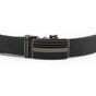 Ремінь Vintage Чоловічий з автоматичною пряжкою смужки Чорний (20292) - зменшене зображення 6