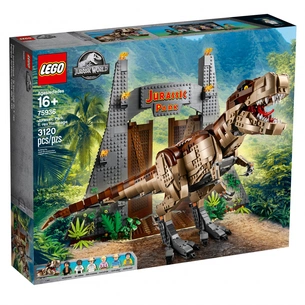 Конструктор LEGO Jurassic World Парк Юрського періоду: лють Ті-Рекса 3120 деталей (75936) зображення 1