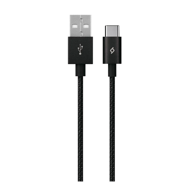 Кабель Ttec AlumiCable XL USB - USB Type-C (M/M), 2 м, Black (2DK23S) - изображение 1