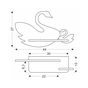 Світильник Candellux SWAN (21-05557) - уменьшенное изображение 2