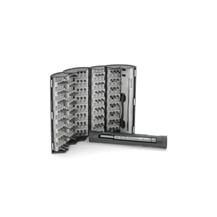 Викрутка акумуляторна Voltronic SW-8180, біти, 128шт., лопатка, гнучкий подовжувач, тримач 120мм, біти S2, Case (SW-8180) зображення 1