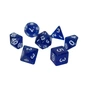 Набір кубиків для настільних ігор Games 7 Days Glitter 7 Dice Set - Blue (g7dglit16) - зменшене зображення 1