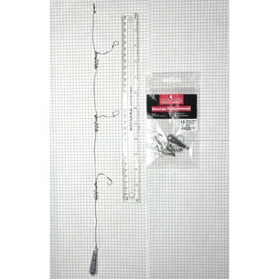 Монтаж Harpoon Вбивця Карася нержавійка No.10 3 пружини 30г BEAK (2700000026656) зображення 1