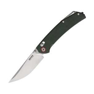 Ніж SRM Asika, Green Micarta, Satin (411L-MG) зображення 1