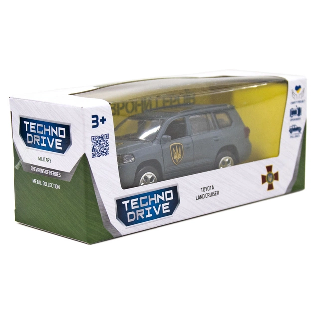 Машина TechnoDrive серії Шеврони Героїв - Toyota Land Сruiser - Рубіж (KM6010) - picture 7