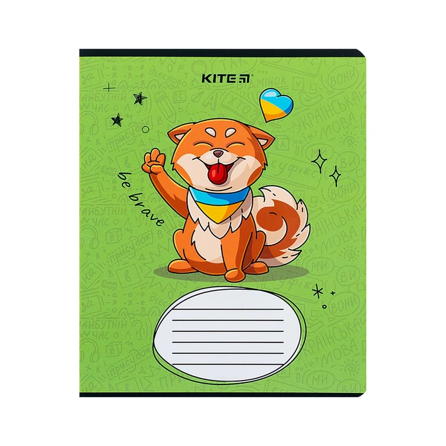 Зошит Kite Хоробрі тварини 12 аркушів, лінія (K24-234-2) - picture 6