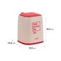 Кошик для паперів Axent Настільний контейнер для сміття, прямокутний, персиковий (2133-42-A) - уменьшенное изображение 3