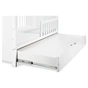 Ліжечко Klups Marsell з шухлядою та перегородкою 140 х 70 см Біле (MARSELL2) - зменшене зображення 3