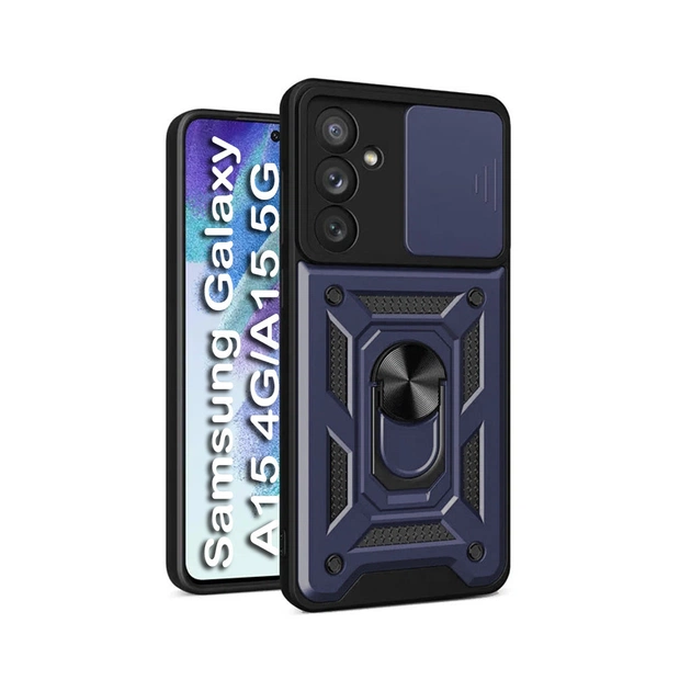 Чохол до мобільного телефона BeCover Military Samsung Galaxy A15 4G SM-A155/A15 5G SM-A156 Blue (710750) - зображення 1