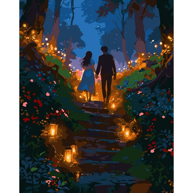 Картина по номерам Santi "Романтична прогулянка", 40*50см, L (956660) - picture 1