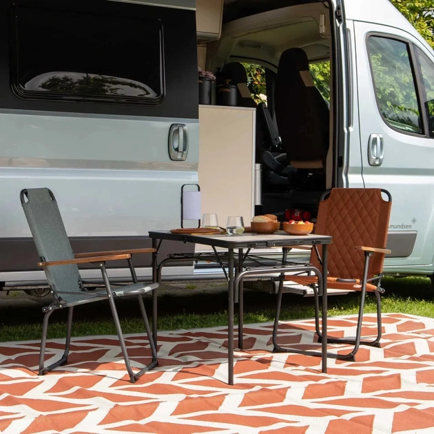 Туристичний стіл Bo-Camp Northgate 90x60 cm Black/Grey (1404184) (DAS303262) - зображення 10