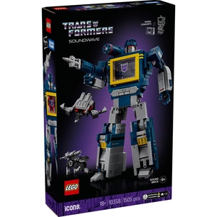 Конструктор LEGO Icons Transformers: Саундвейв (10358) зображення 1