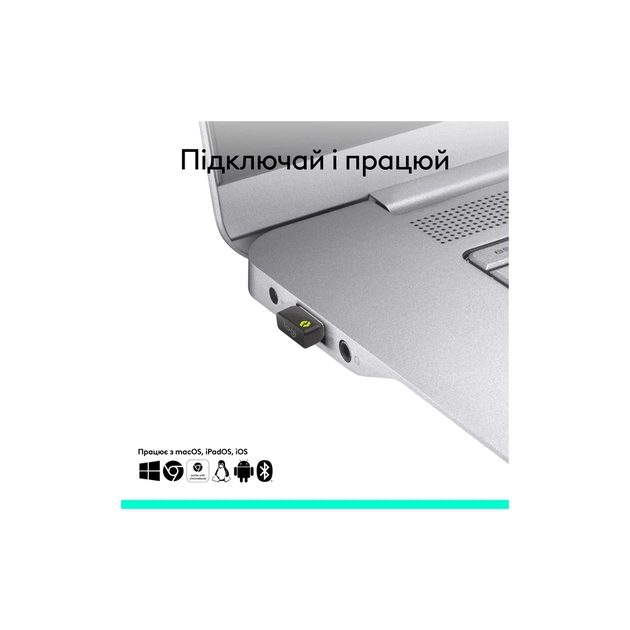 Адаптер Logitech BOLT Receiver USB-C - 2.4GHZ (L956-000157) - picture 4